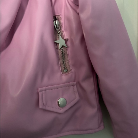 Lola + The Boys Pink Jacket with Rainbow and Pearls - Picture 6 of 10